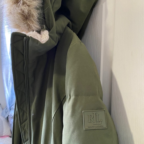 🆕Ralph Lauren Down Berber Down Puffer Coat small - Picture 10 of 10